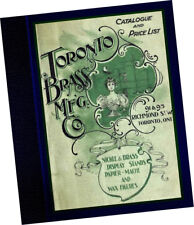 Toronto Brass 1896 Catalog Window Display Store Fixtures Haberdashery Rail Racks