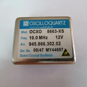 OSCILLOQUARTZ 8663-XS 12V 10MHz Sinewave OCXO Crystal Oscillator - Picture 1 of 3