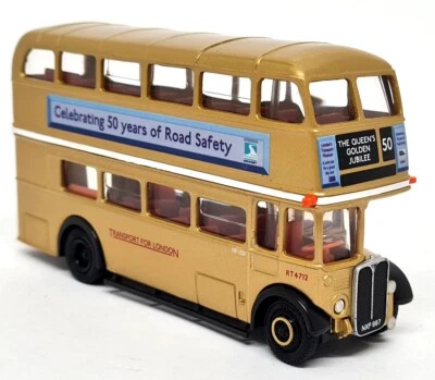 EFE 1/76 AEC RT Bus Route 50 Queens Jubilee Transport London 10131A Diecast Bus - Photo 1/4