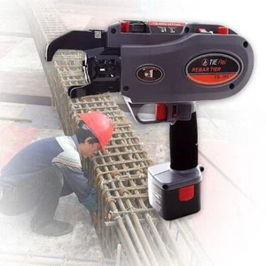 Portable Rebar Tying Machine Battery Drive Wire Tie Gun Steel Strapping Machine - Picture 1 of 12