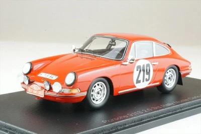 Spark 1/43 Porsche 911S #219 1967 Monte Carlo Rally 3rd Place Elford Stone S6607 - Photo 1/2