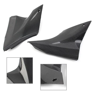 Carenado de cubierta lateral del tanque de gasolina de fibra de carbono para KAWASAKI Ninja ZX10R 2006 2007 Foto 1 de 4