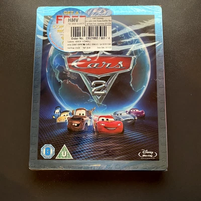 Cars 2 Steelbook (2011, Blu-ray) NEW SEALED - Image 1 of 4