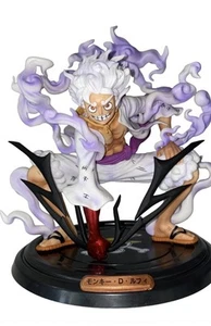 Affe. D Luffy Gear 5 Fifth Actionfigur 20 cm/7,9 Zoll PVC Anime Actionfigur - Bild 1 von 5