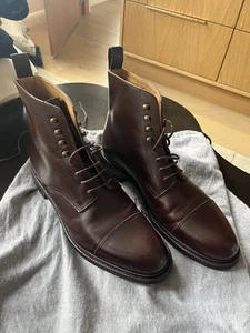 Meermin Brown (Mahogany) 9 Dress boots - Picture 1 of 5