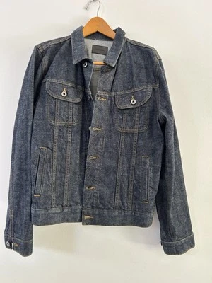 Vince Dark Indigo Denim Trucker Jacket M - Image 1 of 4