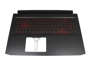 Acer Nitro 5 (AN517-54) original Tastatur inkl. Topcase DE (deutsch) schwarz/rot - Photo 1/2