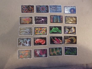USA Used, 2023 Issue, Life Magnified, (Set of 20) Scott #5802a-T, - Picture 1 of 1
