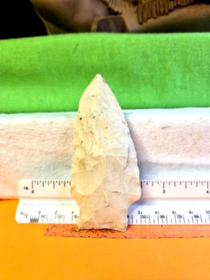 Auténtico punto Etley finamente hecho hecho hecho de Burlington Chert Douglas co Mo. Foto 1 de 4