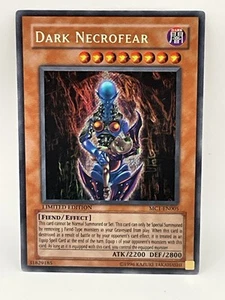 YUGIOH DARK NECROFEAR MC1-EN005 SECRET LIMITED EDITION - Picture 1 of 4