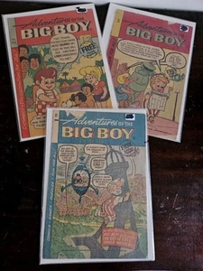 Vintage Adventures Of Big Boy Comic Books. 1963/1974. 3 Comics. - Picture 1 of 4