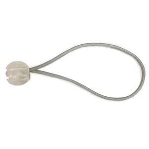 Paquete de 25 bolas elásticas con cordón elástico para tiendas de campaña blanco con bolas de 1 pulgada - Imagen 1 de 4