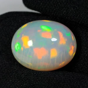15.68Ct IF Topnotch Rare ! AAA Snake Skin Pattern 100%Natural Greyish Black Opal - Picture 1 of 5