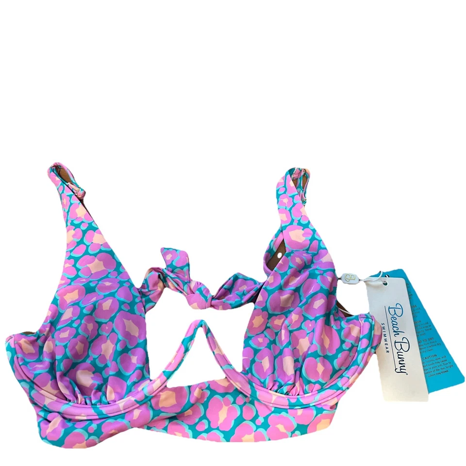 NUEVO Top de Bikini Beach Bunny Hudson High Apex Talla XS -NUEVO CON ETIQUETAS Foto 1 de 4