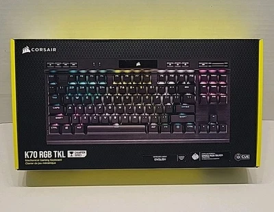 Corsair K70 RGB TKL Champion Series Mechanical Gaming Keyboard - Image 1 of 3