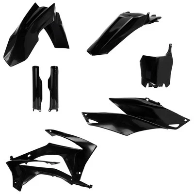 Acerbis Full Plastic Kit Black For Honda CRF450R 2013-2016 - Изображение 1 из 3