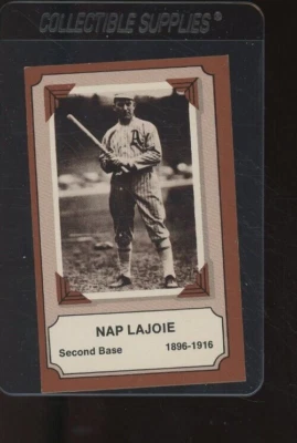 Tarjeta de béisbol Fleer Pioneers Of 1974 # 18 Nap Lajoie Foto 1 de 2