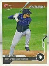 Willy Adames 2020 Topps Now Postseason #PS-27 - TAMPA BAY RAYS - SP /142