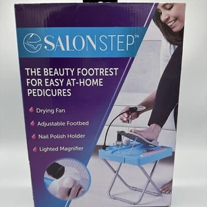 Ventilador de secado con lupa LED pedicuras fácil en casa reposapiés Salon Step Beauty 6608 - Imagen 1 de 2