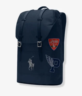 NUEVO RALPH LAUREN Fragancias POLO Mochila Gimnasio Fin de Semana Bolso de Viaje Azul Marino Nuevo con Etiquetas Foto 1 de 4