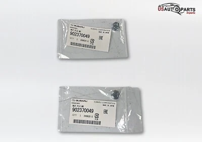 CANTIDAD 2 - Tuercas de retención de soporte de batería originales Subaru para Impreza Outback Legacy 00-25 Foto 1 de 4