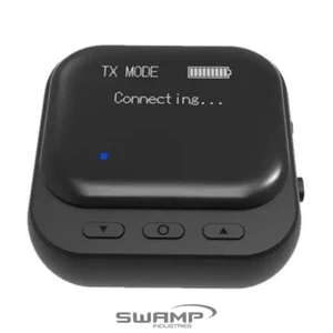 SWAMP Portable 2-in-1 Bluetooth V5.2 Audio Transmitter and Receiver OLED Display - Picture 1 of 6