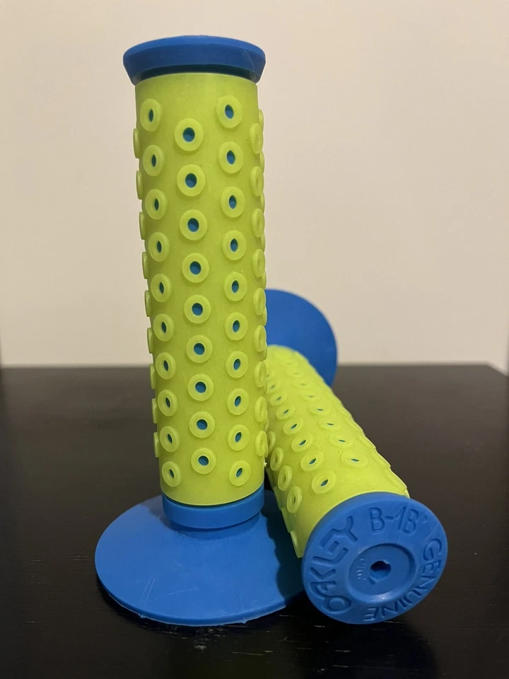 Empuñaduras Oakley B1B BMX Verde Y Azul Foto 1 de 1