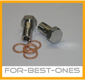 NEU Dichtringe Holschrauben M10x1x19 Edelstahl VA Bremsleitung - Bild 1 von 4