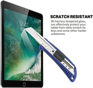 For Apple iPad 9th Gen 10.2" Full Coverage Tempered Glass Screen Protector - Picture 1 of 7