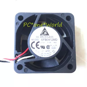 DELTA EFB0412MD-R00 Chipset Cooling Cooler Fan 12V 0.10A 40x40x20mm 3-pin - Picture 1 of 1