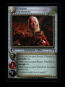LOTR TCG Bloodlines Masterworks Foil 13O9 Theoden, The Renowned - Picture 1 of 2
