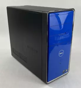 Dell Inspiron Blue Mid Tower ATX Computer Case with 300W Power Supply - Picture 1 of 15