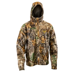Men’s Camo Rain Jacket, Breathable Lightweight Jacket with Waterproof Hood - Picture 1 of 4