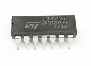 1 piece HCF4541BEY | PROGRAMMABLE TIMER | DC to 100KHz | DIP14 | STM - Picture 1 of 6