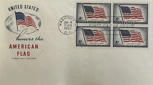 Farnum 1094 48 Sterne Amerikanische Flagge Block - Bild 1 von 1