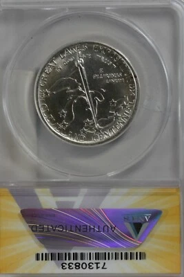 1936  .50   ANACS  MS 63  CLEVELAND  Classic Silver Commemorative Coin - Image 1 of 2