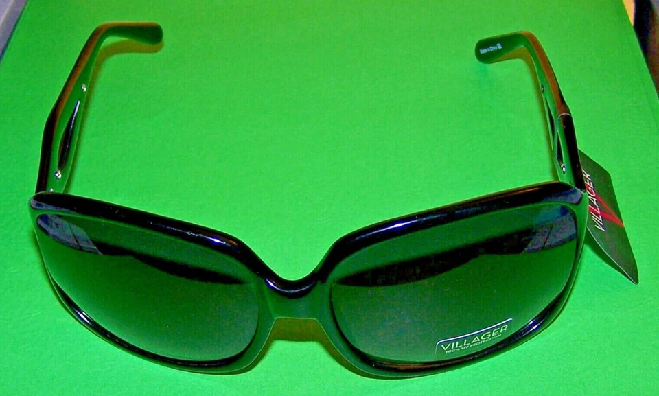 Claiborne - Villager Sunglasses White W/ Brown Lenses 100 UV Protection