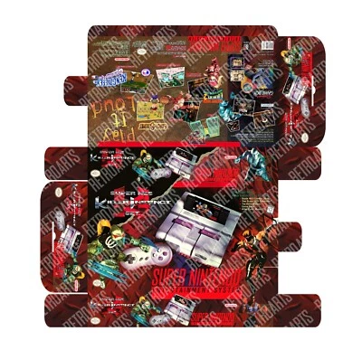 Super NES - Killer Instinct Set Box - Photoshop Art To Print - Image 1 of 4