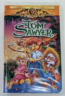 Tom Sawyer VHS (2000) - NTSC - French - VG/G (Tested) - Image 1 of 4