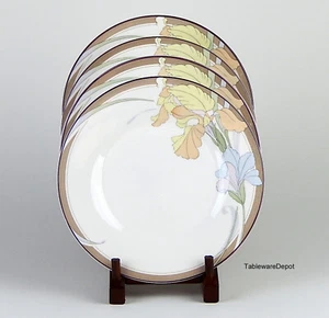 Noritake CAFE DU JOUR: Set of 4 Salad Plates SUPERB+ Condition! New Decade 9094 - Picture 1 of 3