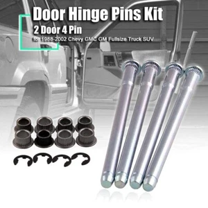 Fullsize Truck SUV Door Hinge Pins & Bushing Repair Kit For 1988-2002 Chevy GMC - Bild 1 von 17