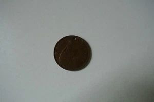 Großbritannien 1/2 Half Penny Münze 1934 GB England King George V gelocht - Bild 1 von 2