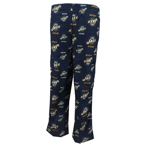 Utah Jazz Official NBA Kids Youth Size Print All Over Pajama Pants New with Tags Cover