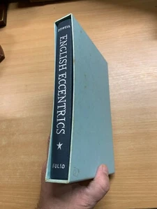 1994 FOLIO SOCIETY "ENGLISH ECCENTRICS" HARDBACK BOOK & SLIPCASE (P5) - Picture 1 of 17