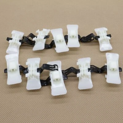 10 piezas clips posicionadores molduras decoración inferior para Mercedes-Benz W124 clase E Foto 1 de 4