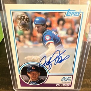 2019 Topps Archives Jody Davis Fan Favorites Autographs SP