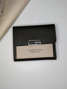 Nuevo Cuero PU Pequeño Coine Monedero Cartera Damas Cuero Billetera para Mujeres 2023 - Imagen 1 de 6
