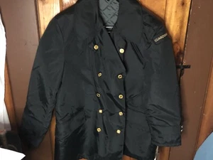 Vintage Blauer Nylolite Guardsman Coat Jacket Reefer Style Mens XL Security Read - Picture 1 of 23