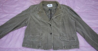 JAQUETA/TOP DE VELUDO VENEZIA feminina tamanho - 18/20. TAG N°. 75e - Imagem 1 de 4