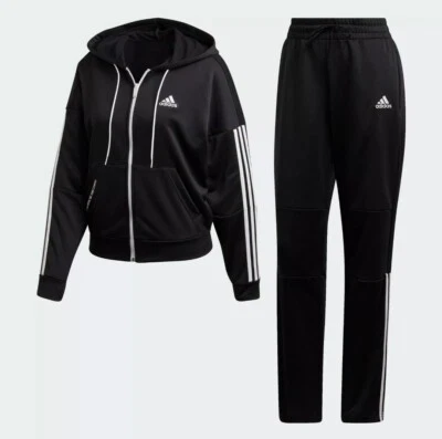 SMALL Ladidas Womens Game Time AEROREADY Track Suit (Pant & Jacket) FS6179 SMALL - Image 1 of 4
